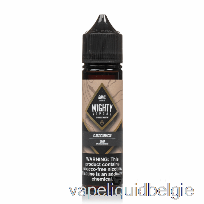 Vape Smaken Klassieke Tabak - Machtige Dampen - 60ml 0mg